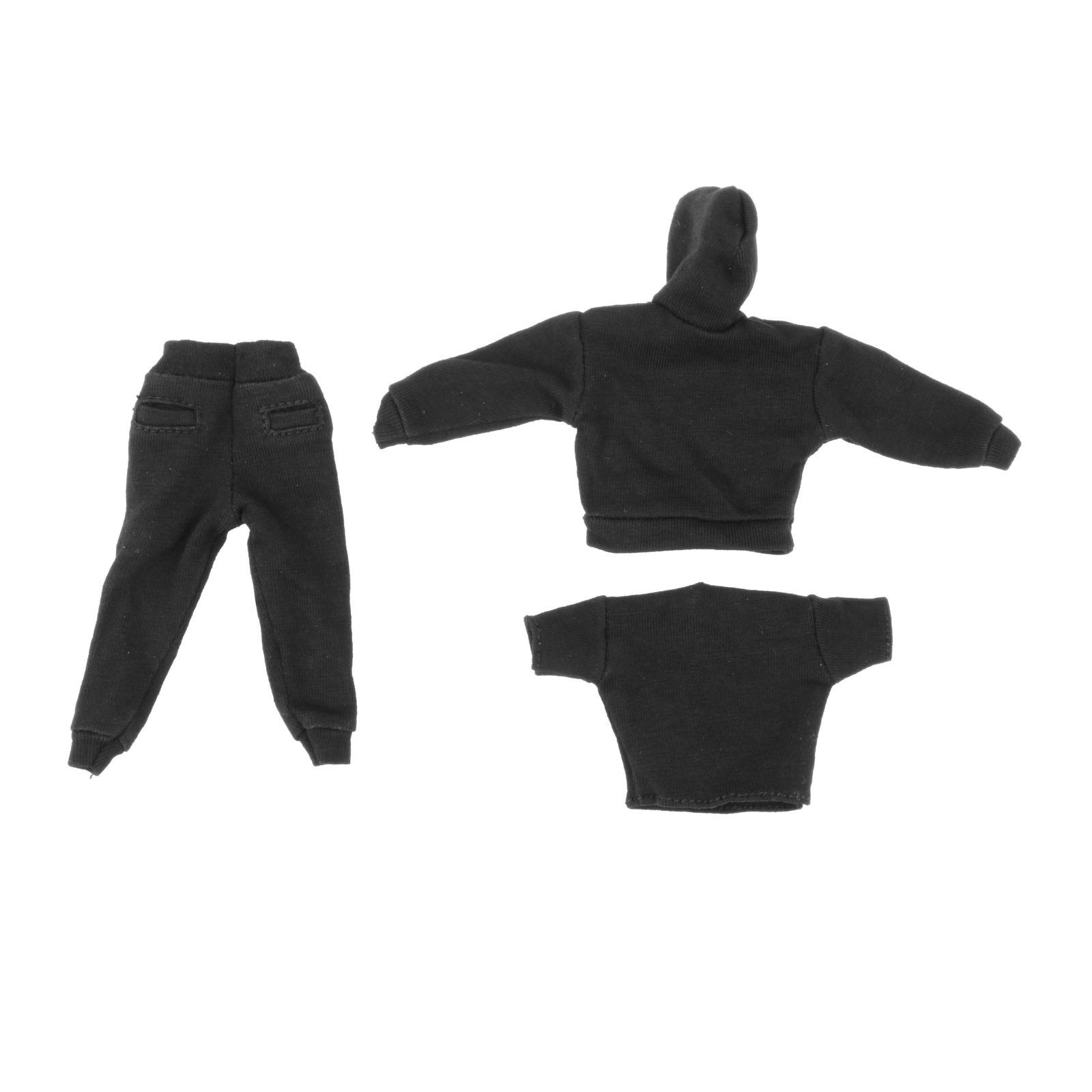 1/12 스케일 의상 세트: 남성용 후드티, 티셔츠,  - T-Shirts 리뷰 및 가격